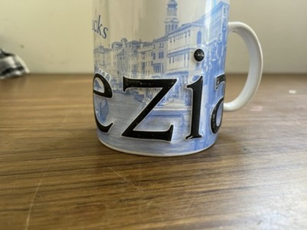 Vintage Starbucks Italian Edition II Barista Venezia La Dolce Vita Mug 2003